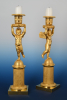 A pair of Empire Candle Sticks