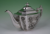A Chinese silver tea set