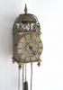 Vroege mini lantaarn klok met balanswiel, looptijd 30 uur, Engeland c. 1660.