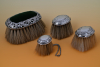 Four brushes, silver mounted
