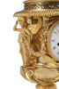 An impressive French three-piece clock garniture
