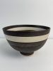 Lucie Rie, turned footed bowl, with stamped mark LR at the bottom. - Lucy Lucy Rie