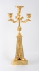 A pair of large French Empire ormolu 4-light candelabra, circa 1810