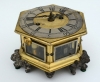 T18 Table clock with fusee movement, signed by the Dutch maker Christian Minepott