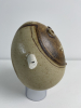 Adri Baarspul, egg form sculpture with human expression - Adriana Catharina Baarspul