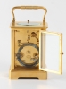 A French carriage clock with rare striking, retailer Grottendieck Brussel, circa 1880