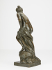 Elegant naked bronze statue