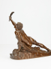 Frenchg bronze gladiator figure