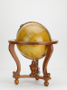 Library earth globe on original