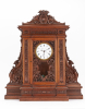 Electric oak mantel clock Matthias Hipp 