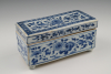 A rare Chinese porcelain inkwell