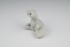 A Chinese porcelain dog