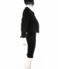Vivienne Westwood Couture London Black Velvet Skirt Suit - Vivienne Westwood