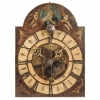 A South-German iron quarter striking chamber clock, circa 1680