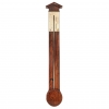 A French rosewood stick barometer, by Adams, circa 1830