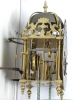 A small French alarm lantern timepiece, by Le Doux, circa 1730
