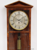 An Austrian mahogany 'Dachluhr' regulator wall clock, circa 1840.