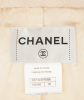 Chanel Off-White Wool/Silk Coat - Chanel