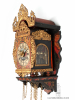 A miniature Dutch Frisian striking and alarm 'little skipper' wall clock, circa 1800