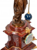 A large French Napoleon III conical pendulum mystery clock by Farcot, circa 1860.