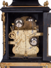An English table clock with musical mechanism and automaton, Daye barker London, circa 1760.