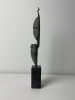 Pierre Lumey, patinated bronze sculpture titled 'Zuidenwind', 1987 - Pierre Lumey