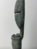 Pierre Lumey, gepatineerd brons sculptuur getiteld 'Zuidenwind', 1987, oplage onbekend. - Pierre Lumey