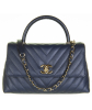 Chanel CC Medium Top Handle Classic Flap Bag - Chanel