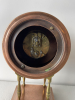 Dutch 'nieuwe kunst' table clock with enamel dial, ca. 1910, design Jan Eisenloeffel - Jan Eisenloeffel