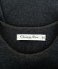 Christian Dior Black / Blue Cashmere Sleeveless Mid-length Dress - Christian Dior