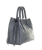 Balenciaga Grey Leather 'Papier A4' Zip Around Bag - Balenciaga
