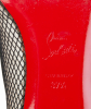 Christian Louboutin Black Patent Leather and Embroidered Mesh Spike Ballet Flats - Christian Louboutin