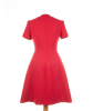 Christian Dior Scarlet Red Wool Crêpe Dress - Christian Dior