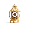 French High quality nicely gilded and engraved hand carrying decorative fantasy lantern