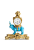 Louis XV-inspired, untouched English 19th-century mantel clock in the form of an elephant