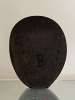 Bernard Richters, mask head, undated, ebony, with monogram - Bernard (B.J.) Richters