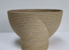 Veronika Pöschl, bowl, constructed from stacked, stoneware coils. - Veronika Pöschl