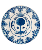 Pair Blue and White Orangist Dishes, so called 'Pannekoekjes' - Lambertus van Eenhoorn