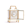 Cristal carriage traveling clock