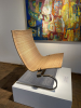 Poul Kjaerholm, made by E. Kold Christensen, PK 20 armchair with wicker seat, Denmark, design 1968. - Poul Kjaerholm