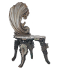 Venetian 'Grotto' Rococco Style Side Chair