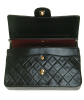 Chanel Black Medium Double Flap Shoulder Bag - Chanel
