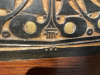 Theo Molkenboer (1871-1920), mirror with carved wooden frame, decorated with abstracted peacock motifs - Theo Molkenboer