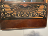 Theo Molkenboer (1871-1920), mirror with carved wooden frame, decorated with abstracted peacock motifs - Theo Molkenboer