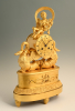 An Empire mantel clock
