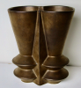 Jan van der Vaart (Den Haag 1931–Leiden 2000), bronze glazed candelabre - Johannes Jacobus, Jan van der Vaart
