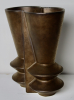 Jan van der Vaart (Den Haag 1931–Leiden 2000), bronze glazed candelabre - Johannes Jacobus, Jan van der Vaart