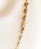Vintage CELINE PARIS Blazon Logo Link Chain Necklace - Celine