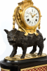  Louis XV bronze pendulum clock “Pendule au Sanglier”