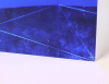 Andrei Jakab (Bratislava 1950), blauw, optisch glas uit de BAT serie - Andrej Jakab